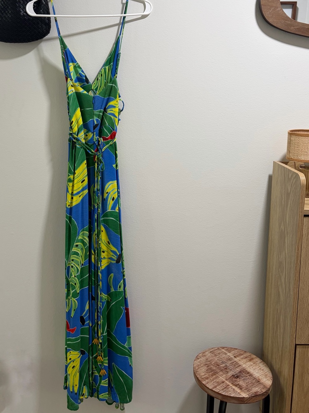 Farm Rio Blue Tropical Banana Print Maxi Dress ๐ - Picture 5 of 8